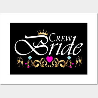 Bride Crew - Junggesellenabschied Posters and Art